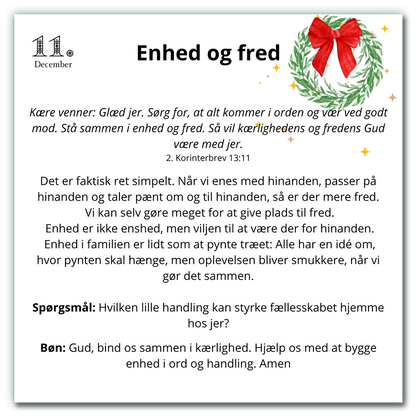 Julefred - Bestil julekalenderen nu